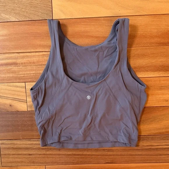 CRZ YOGA Women's Tank Top in Slate Purple - Picture 3 of 3